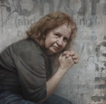 David uses traditional techniques to create sublime and subdued portraits. 
