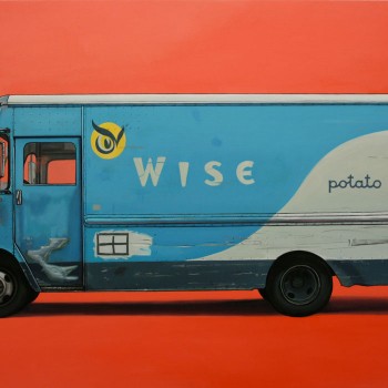 Vehicle paintings by Kevin Cyr
