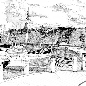 Textured Drawings by James Hutchinson