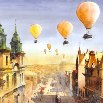 The Whimsical Watercolors of Tytus Brzozowski