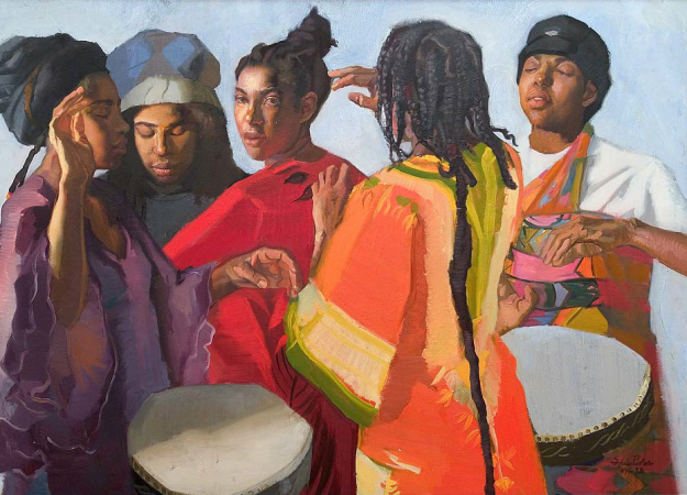 Narrative Oil Paintings by Sylvia Maier