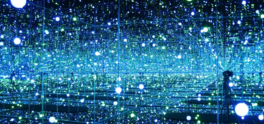 The Gleaming Lights of Souls by Yayoi Kusama