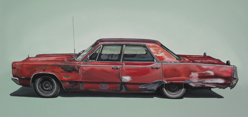 Dubois, Oil on Panel, 20″ x 30″ by Kevin Cyr