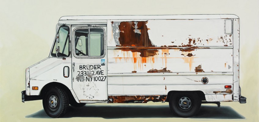 Great Jones, Oil on Panel, 20″ x 30″ by Kevin Cyr