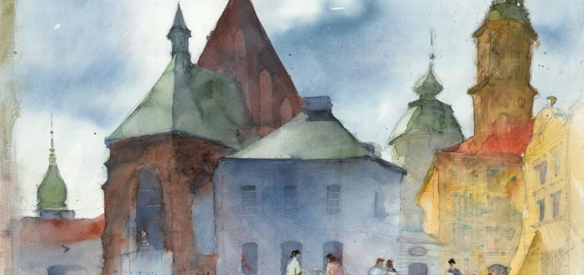 Watercolor by Tytus Brzozowski 19